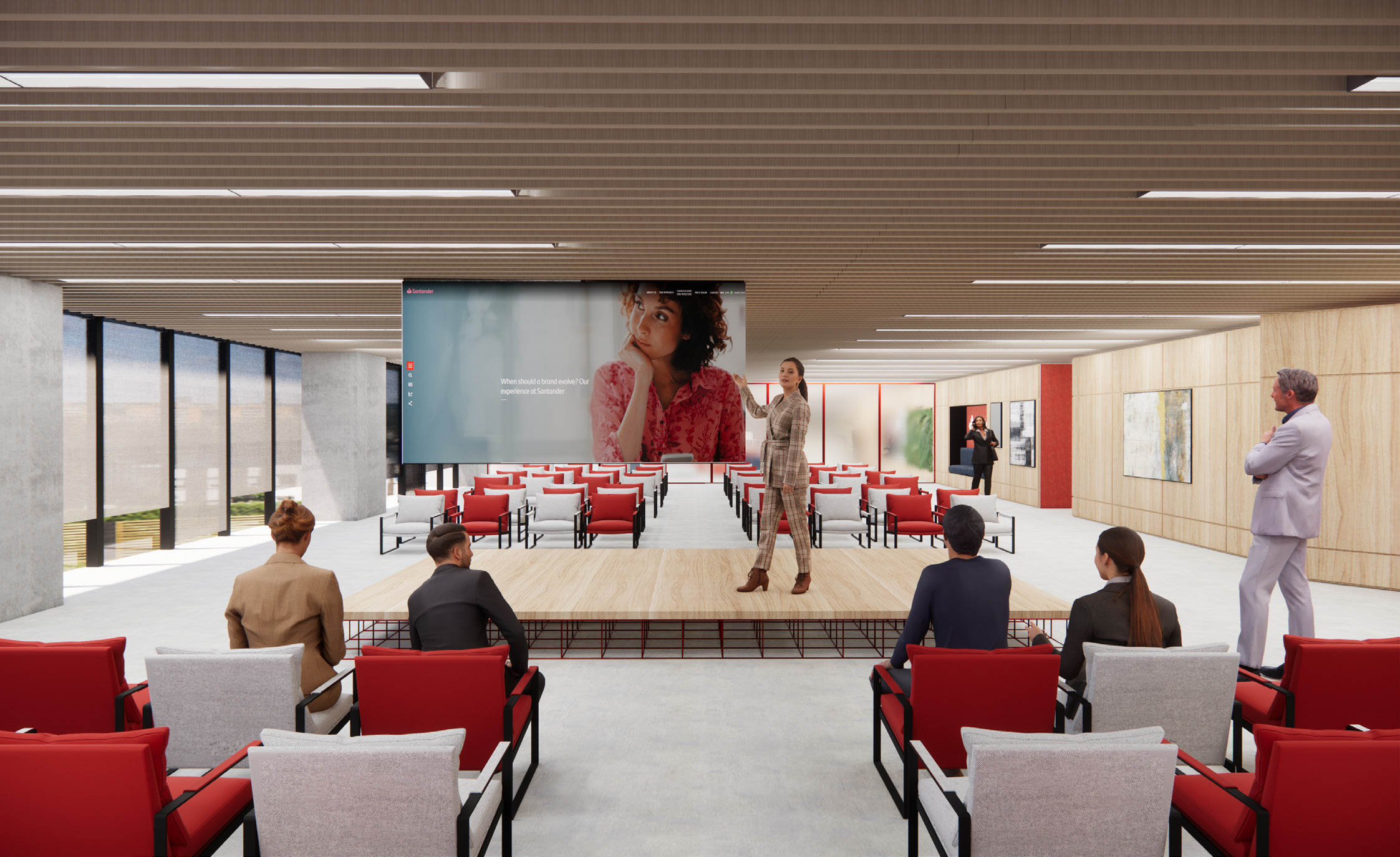 Renovation of Banco Santander Arena in Sao Paulo