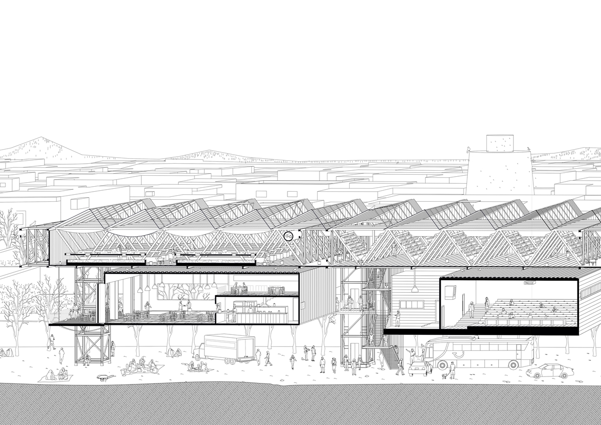 Sky Farm—Isfahan Villager Community Activity Center