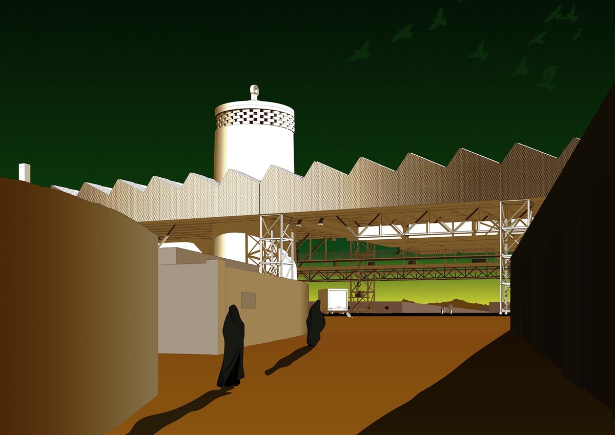 Sky Farm—Isfahan Villager Community Activity Center