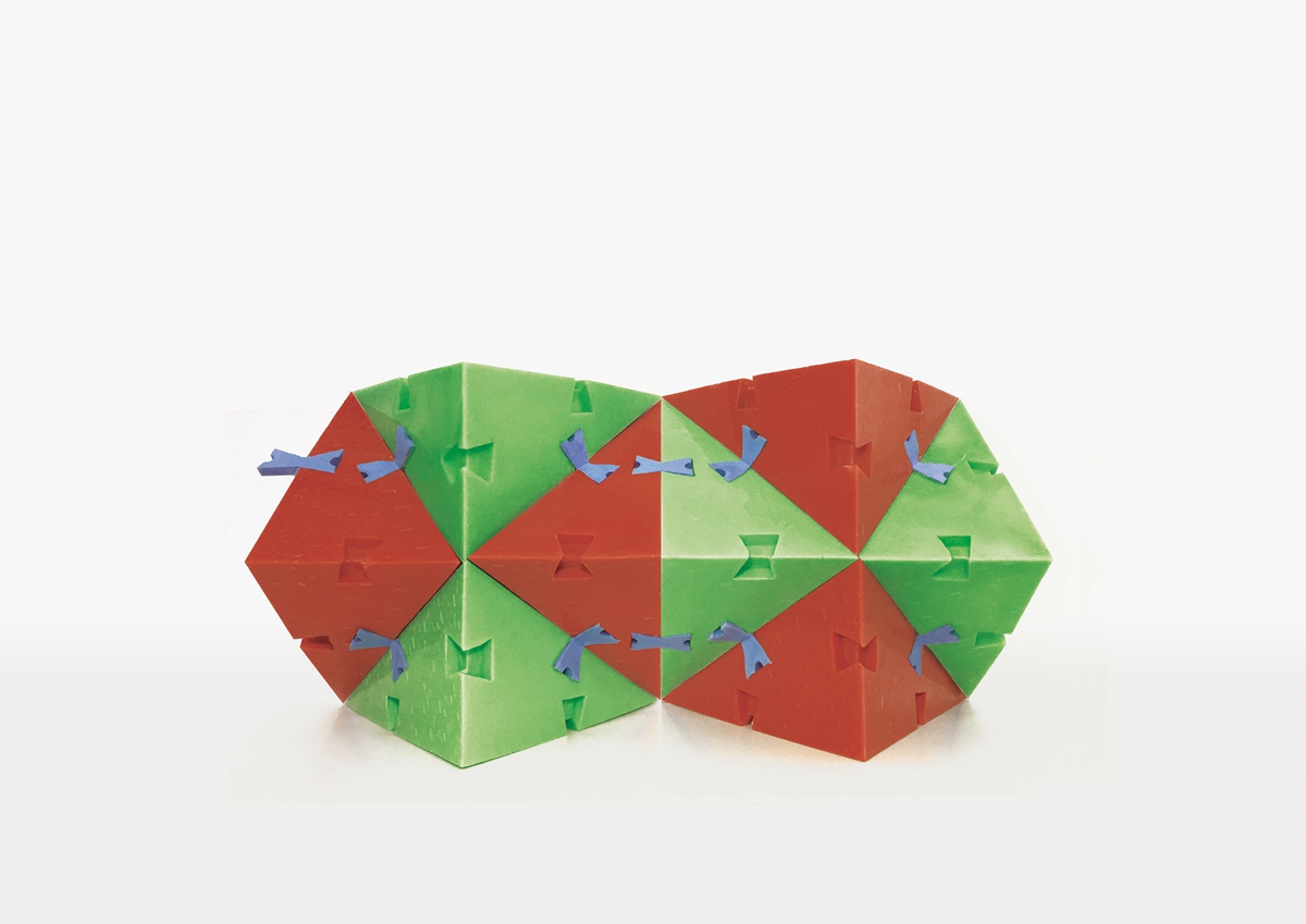 “Butterfly Clasp”- single building block design