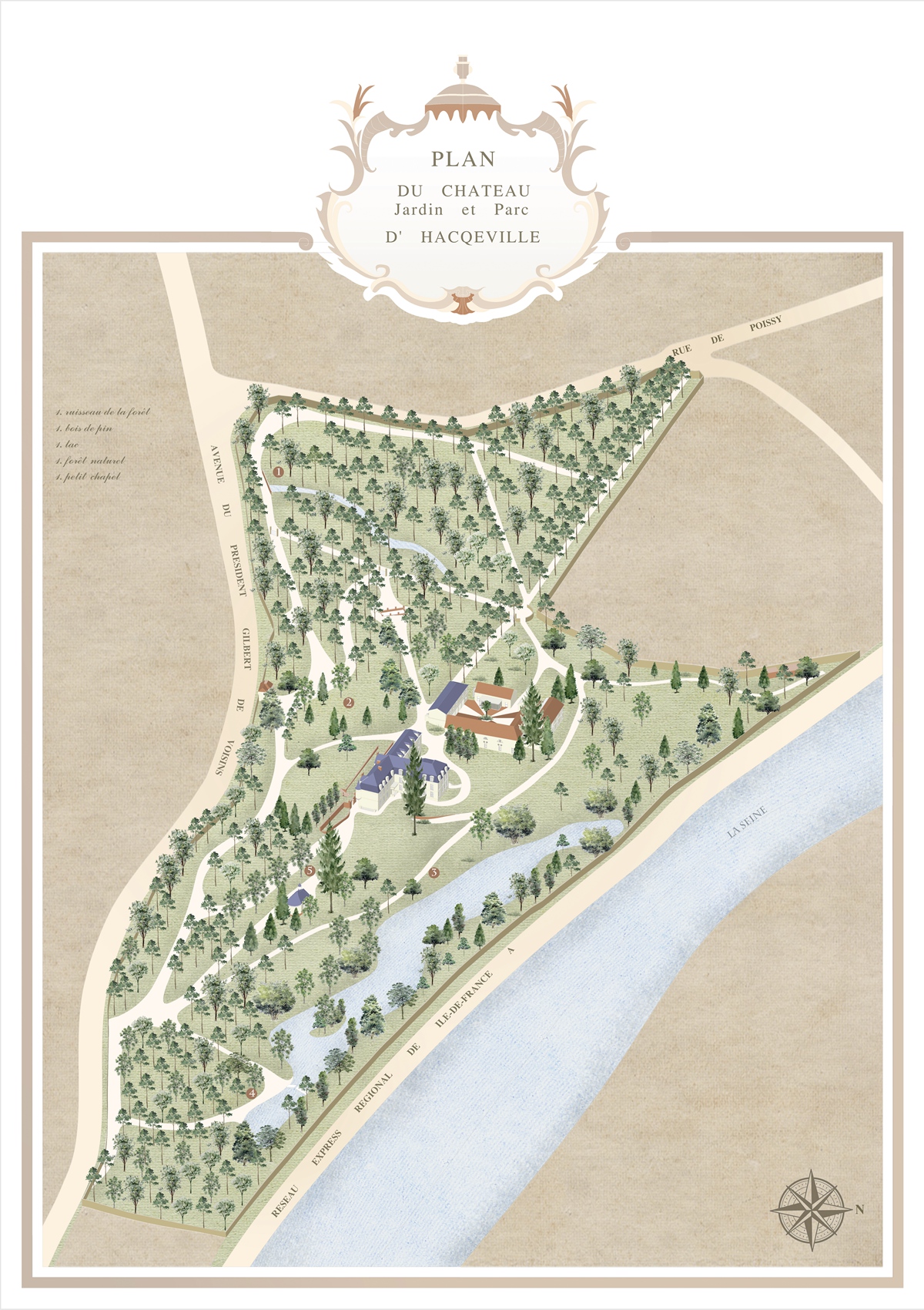 The Misty Chateau —— Renovation of  Chateau d'hacqueville