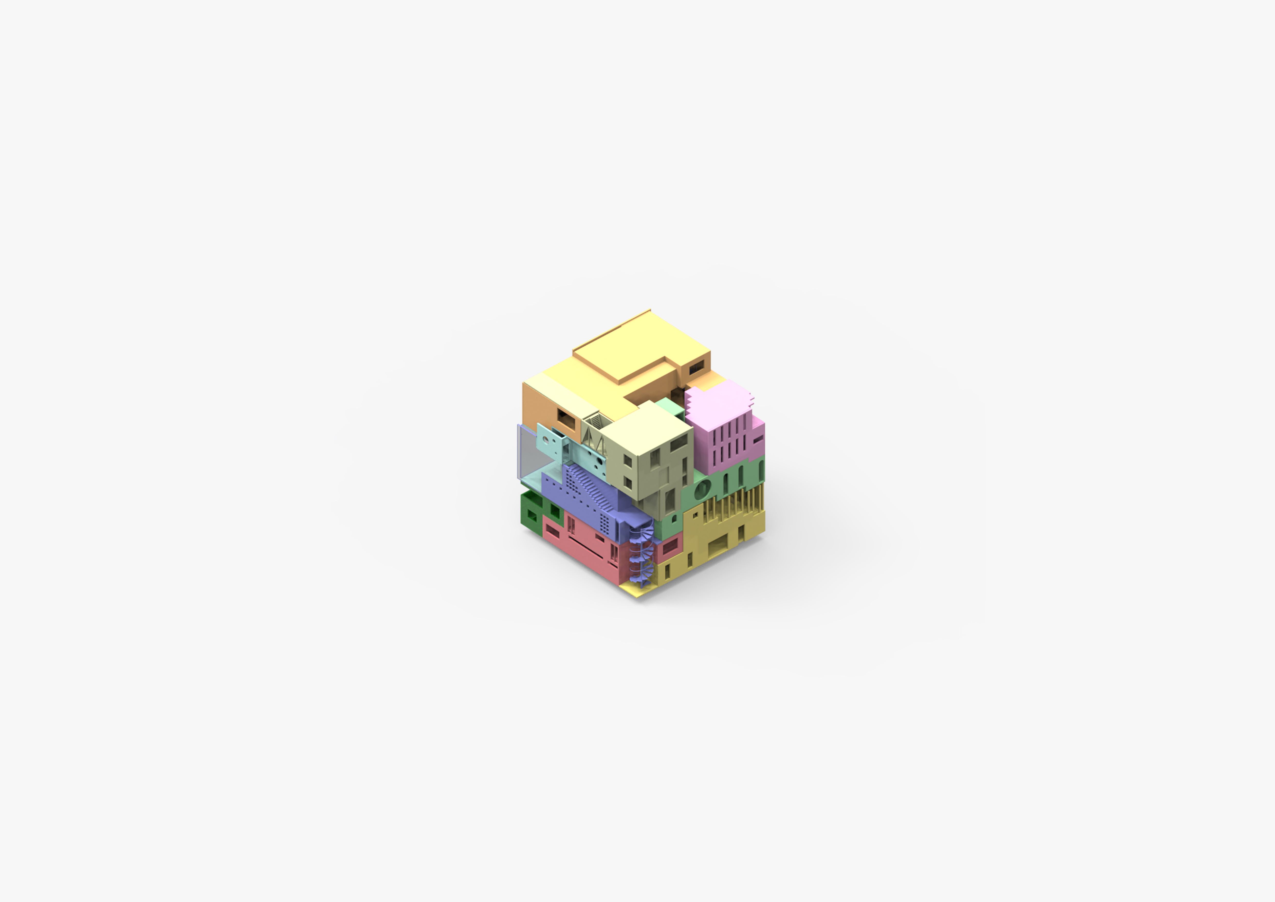 Living in a Rubik’s Cube