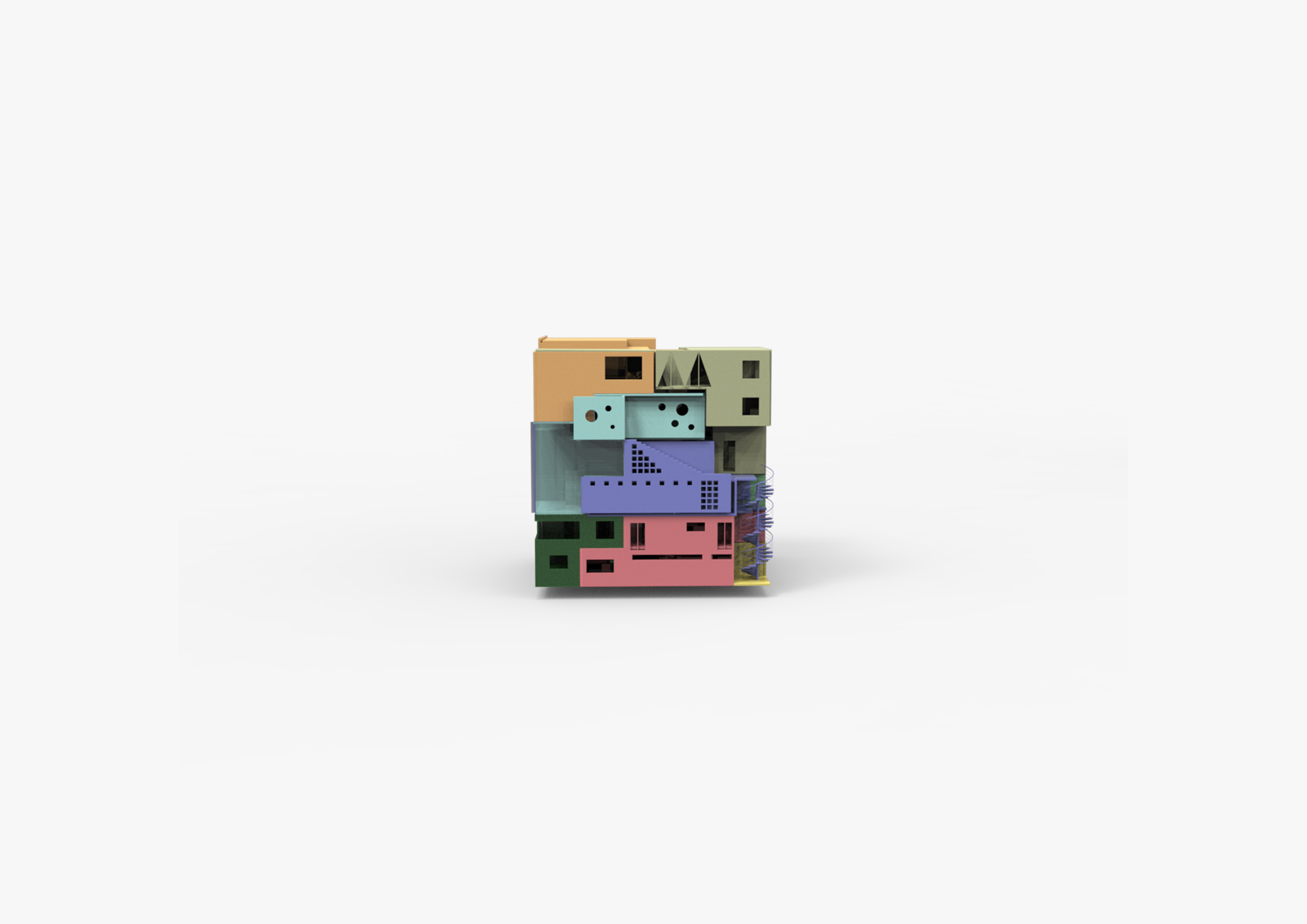 Living in a Rubik’s Cube