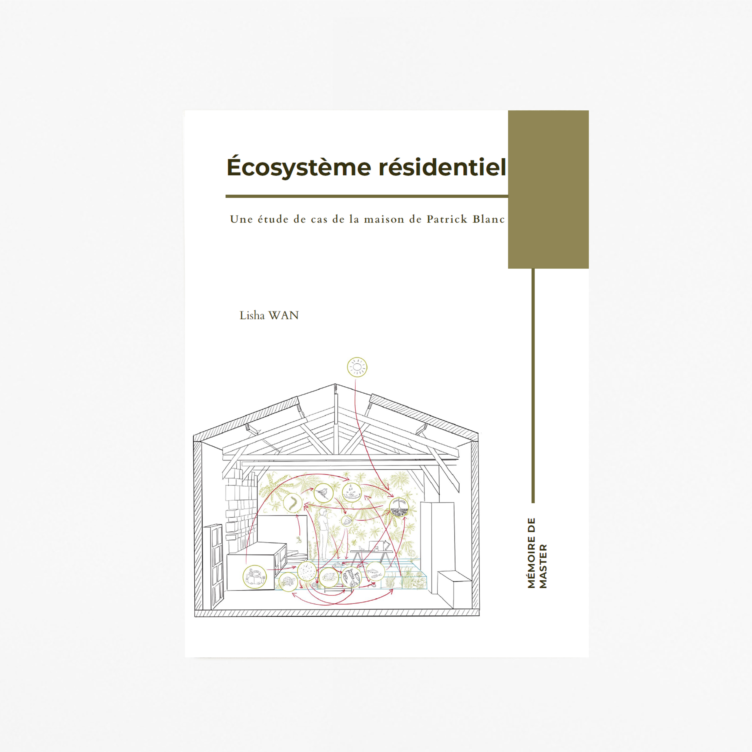 Residential Ecosystems, study case of Patrick Blanc’s house